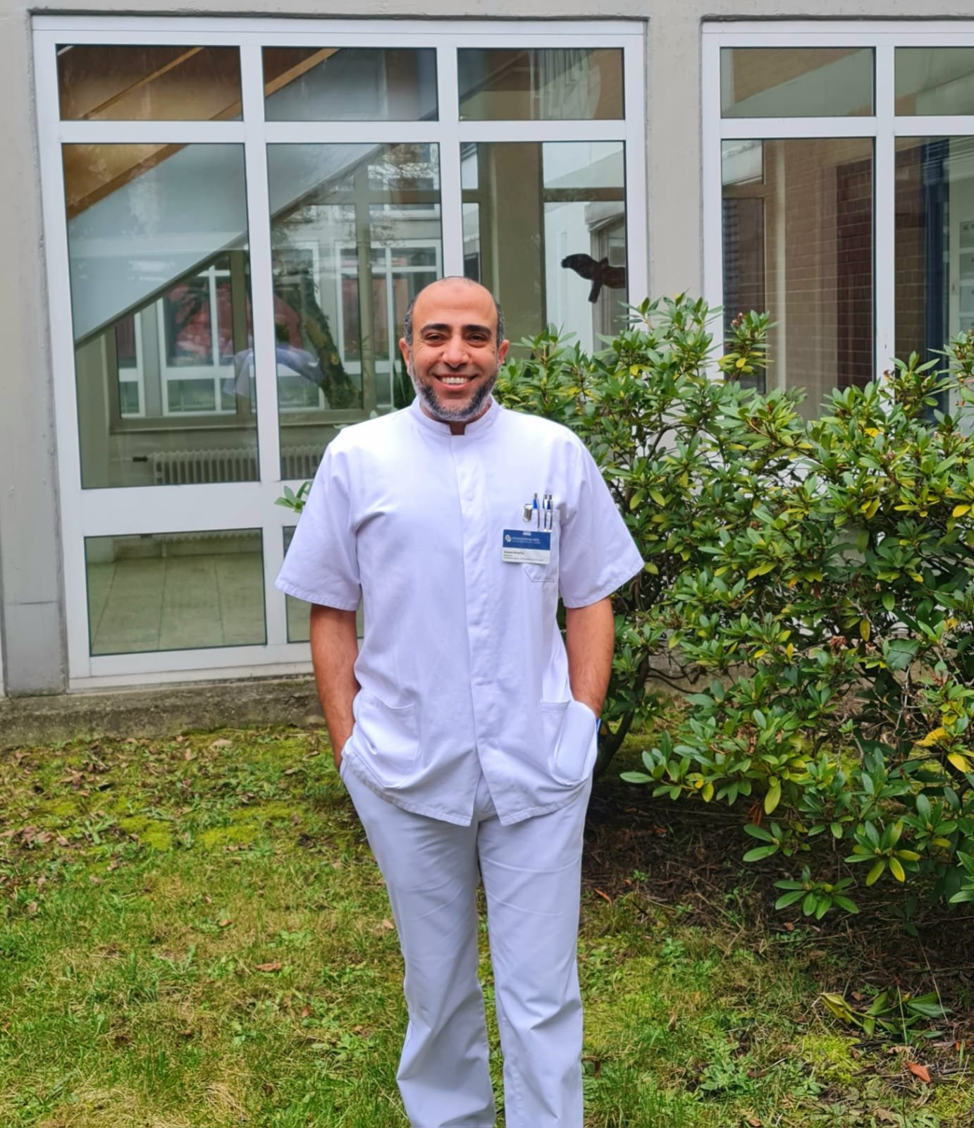 Dr. Saeed Khalifa bei der Arbeit